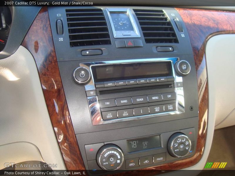 Gold Mist / Shale/Cocoa 2007 Cadillac DTS Luxury