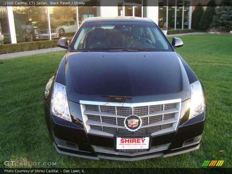 Black Raven / Ebony 2008 Cadillac CTS Sedan