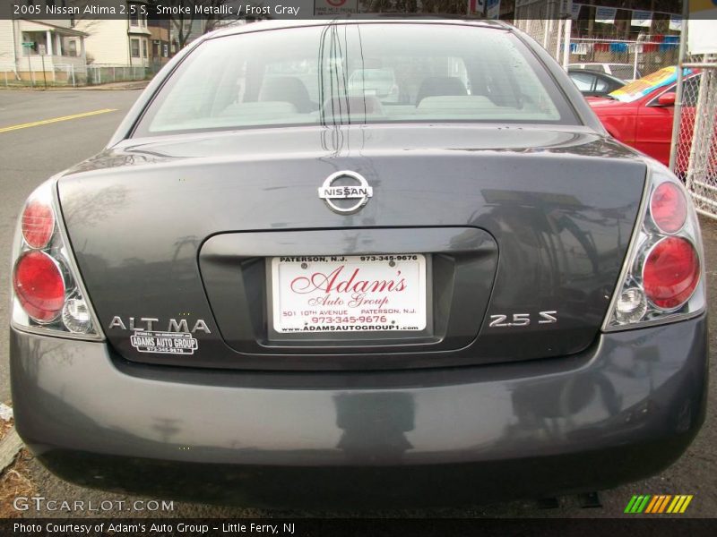 Smoke Metallic / Frost Gray 2005 Nissan Altima 2.5 S