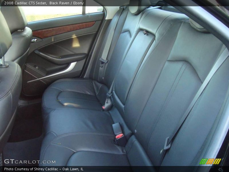 Black Raven / Ebony 2008 Cadillac CTS Sedan
