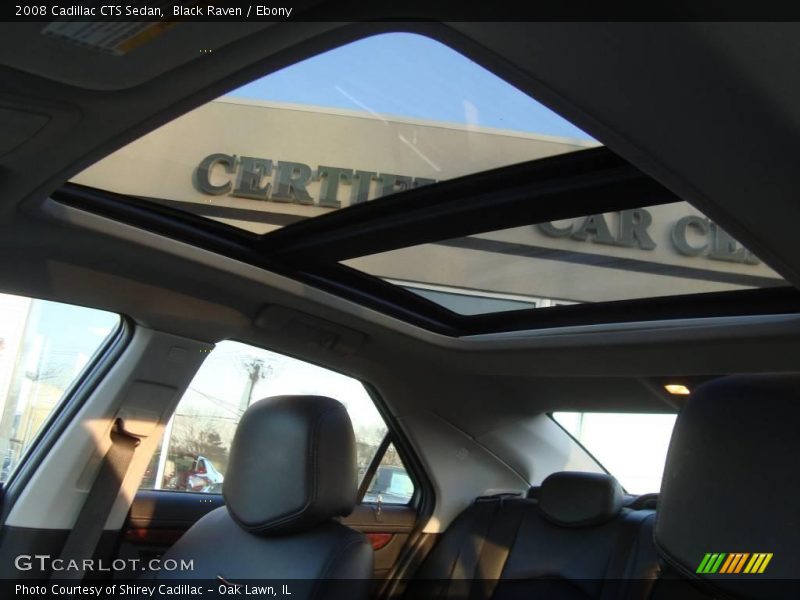 Black Raven / Ebony 2008 Cadillac CTS Sedan