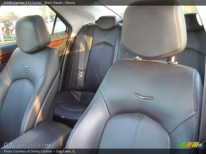 Black Raven / Ebony 2008 Cadillac CTS Sedan