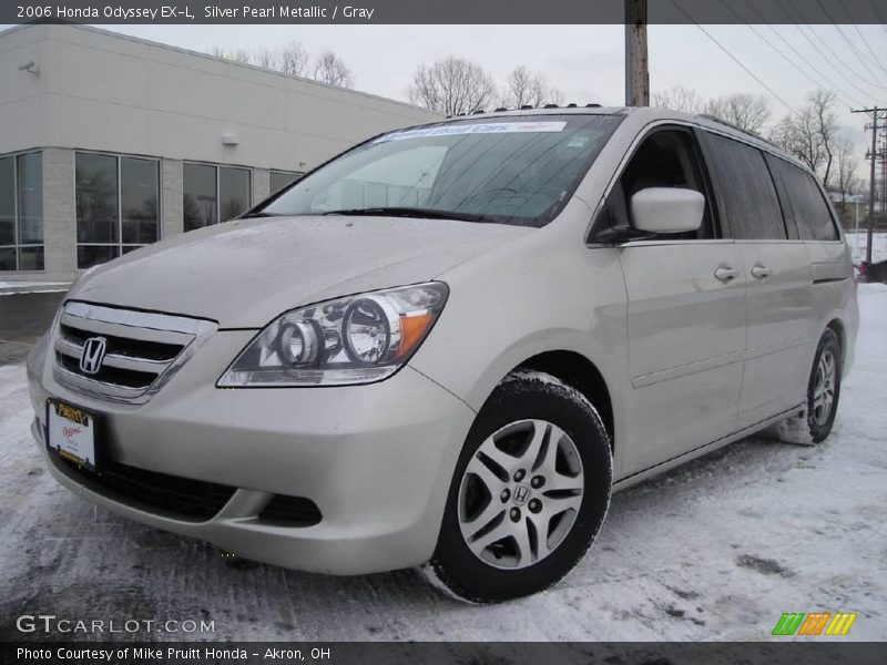 Silver Pearl Metallic / Gray 2006 Honda Odyssey EX-L