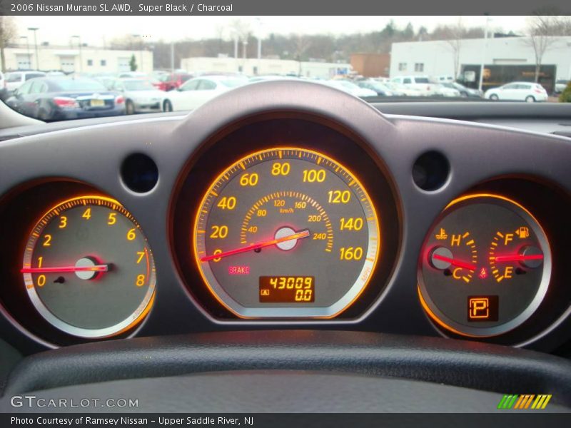 Super Black / Charcoal 2006 Nissan Murano SL AWD