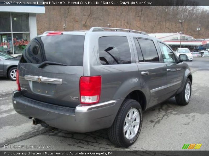 Mineral Gray Metallic / Dark Slate Gray/Light Slate Gray 2007 Chrysler Aspen Limited HEMI 4WD