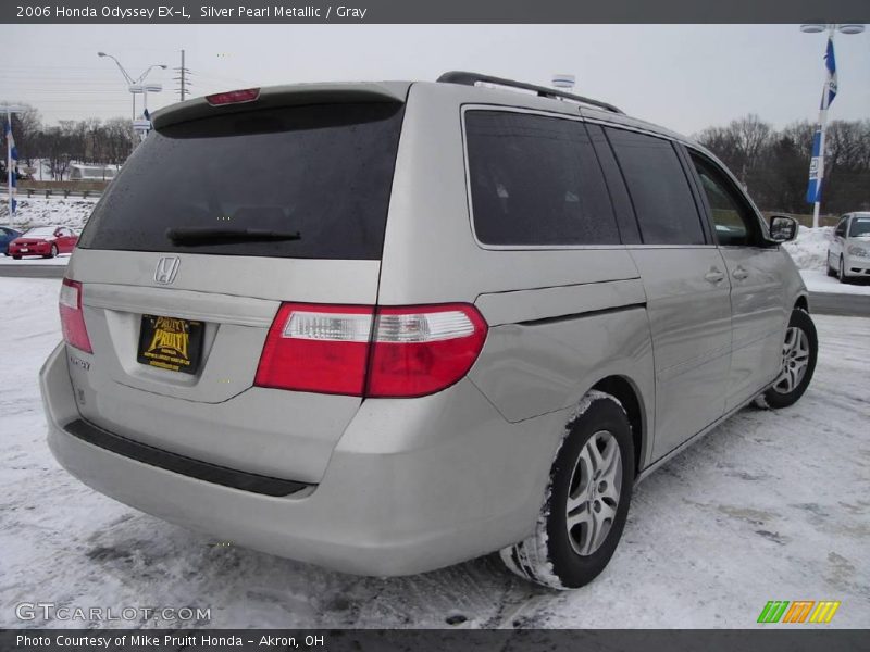 Silver Pearl Metallic / Gray 2006 Honda Odyssey EX-L