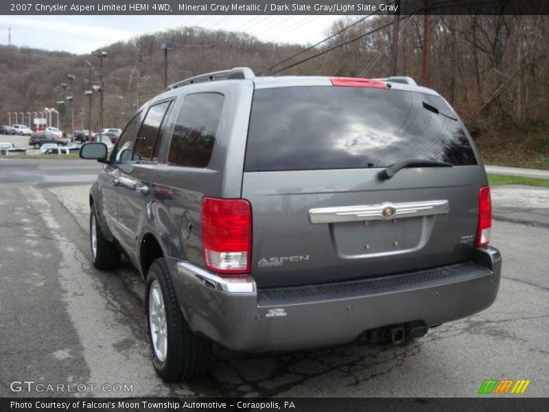 Mineral Gray Metallic / Dark Slate Gray/Light Slate Gray 2007 Chrysler Aspen Limited HEMI 4WD