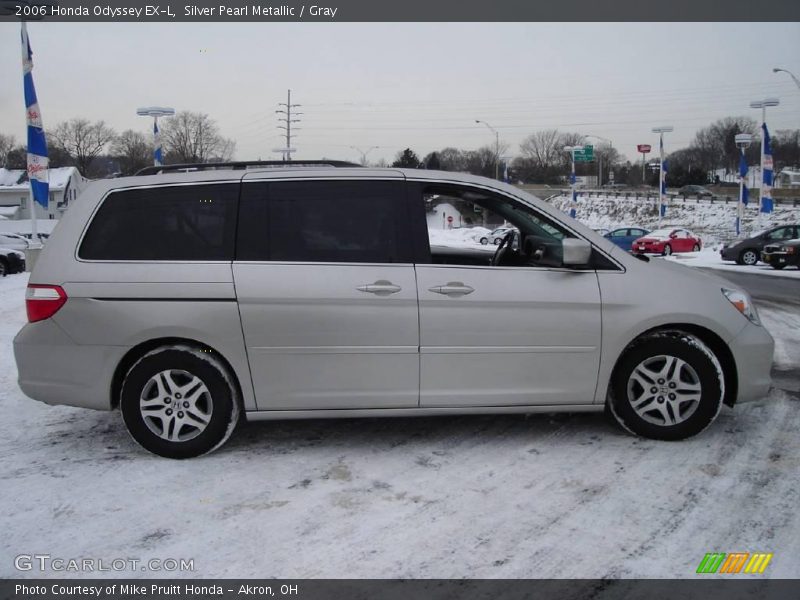 Silver Pearl Metallic / Gray 2006 Honda Odyssey EX-L