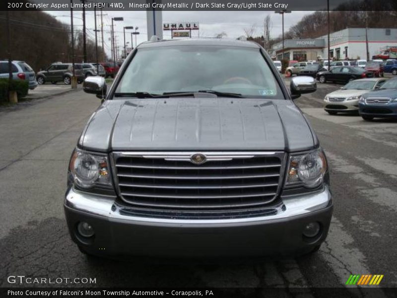 Mineral Gray Metallic / Dark Slate Gray/Light Slate Gray 2007 Chrysler Aspen Limited HEMI 4WD