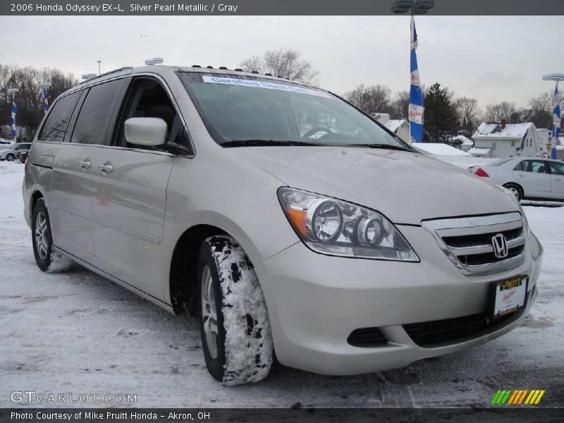 Silver Pearl Metallic / Gray 2006 Honda Odyssey EX-L