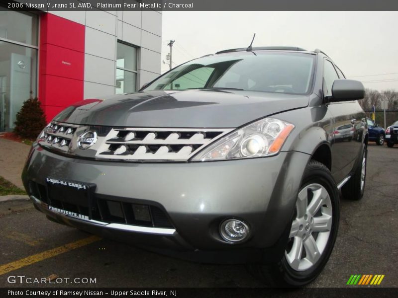 Platinum Pearl Metallic / Charcoal 2006 Nissan Murano SL AWD