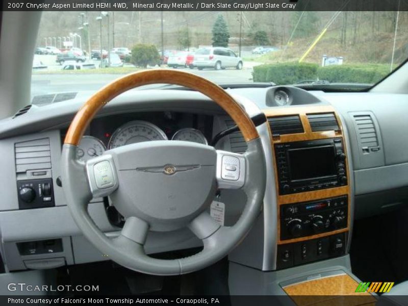 Mineral Gray Metallic / Dark Slate Gray/Light Slate Gray 2007 Chrysler Aspen Limited HEMI 4WD