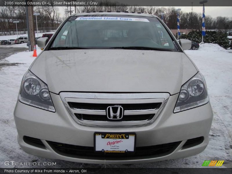 Silver Pearl Metallic / Gray 2006 Honda Odyssey EX-L