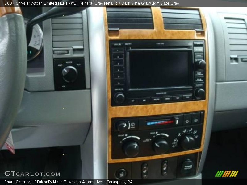 Mineral Gray Metallic / Dark Slate Gray/Light Slate Gray 2007 Chrysler Aspen Limited HEMI 4WD