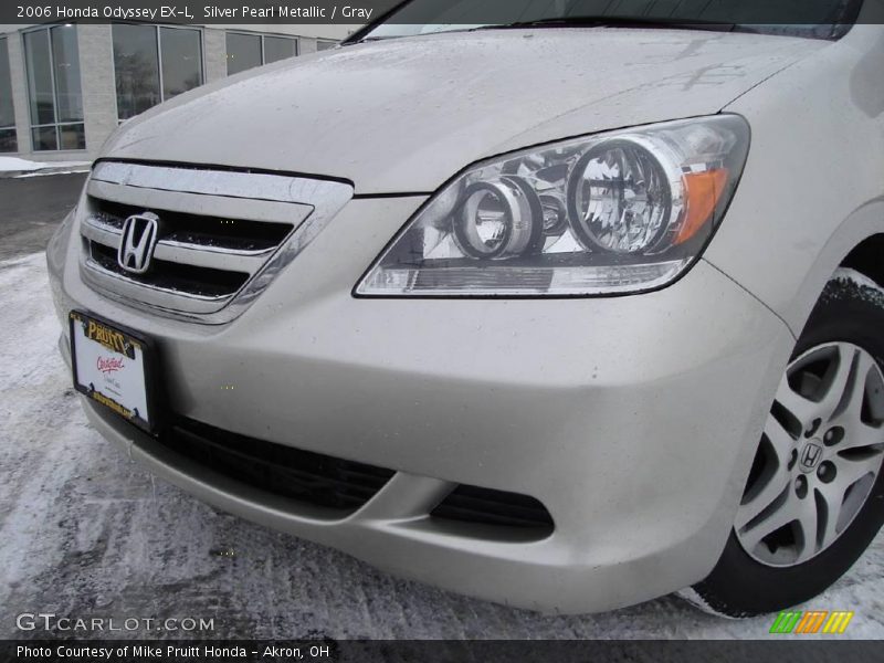 Silver Pearl Metallic / Gray 2006 Honda Odyssey EX-L