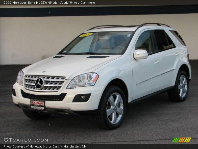 Arctic White / Cashmere 2009 Mercedes-Benz ML 350 4Matic