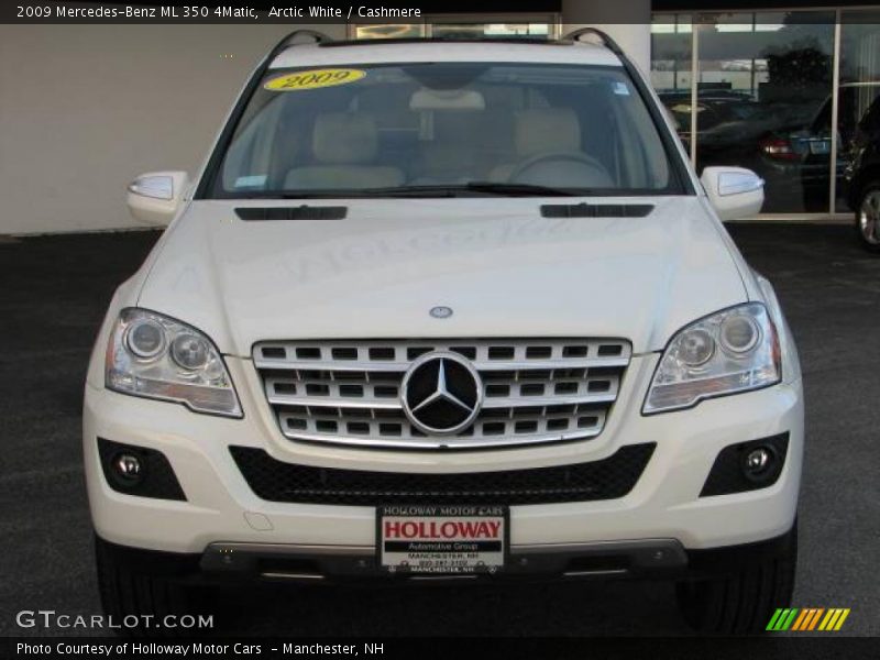 Arctic White / Cashmere 2009 Mercedes-Benz ML 350 4Matic