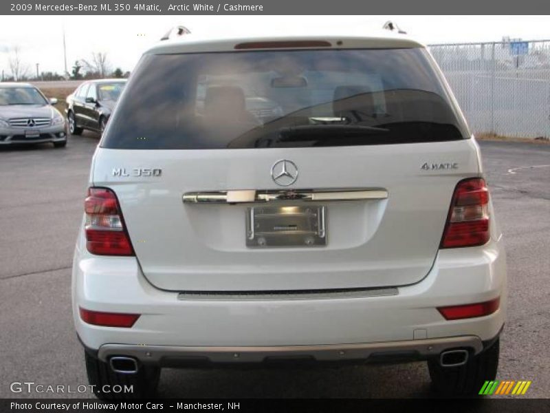 Arctic White / Cashmere 2009 Mercedes-Benz ML 350 4Matic
