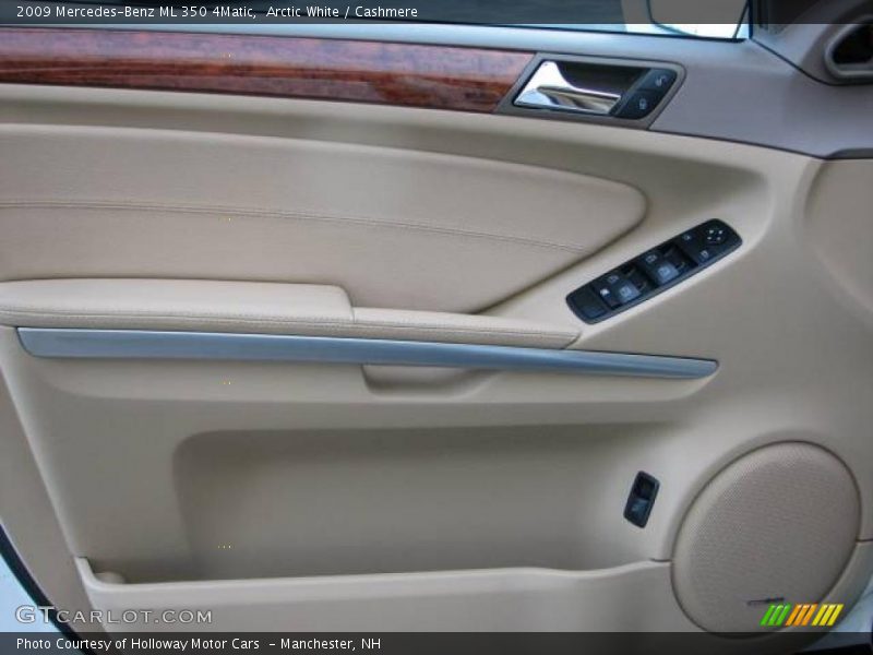Arctic White / Cashmere 2009 Mercedes-Benz ML 350 4Matic