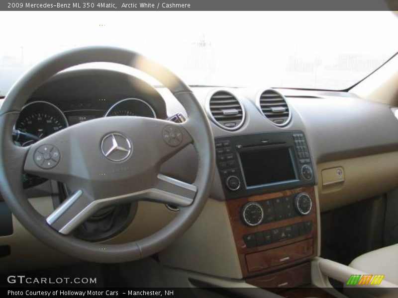 Arctic White / Cashmere 2009 Mercedes-Benz ML 350 4Matic