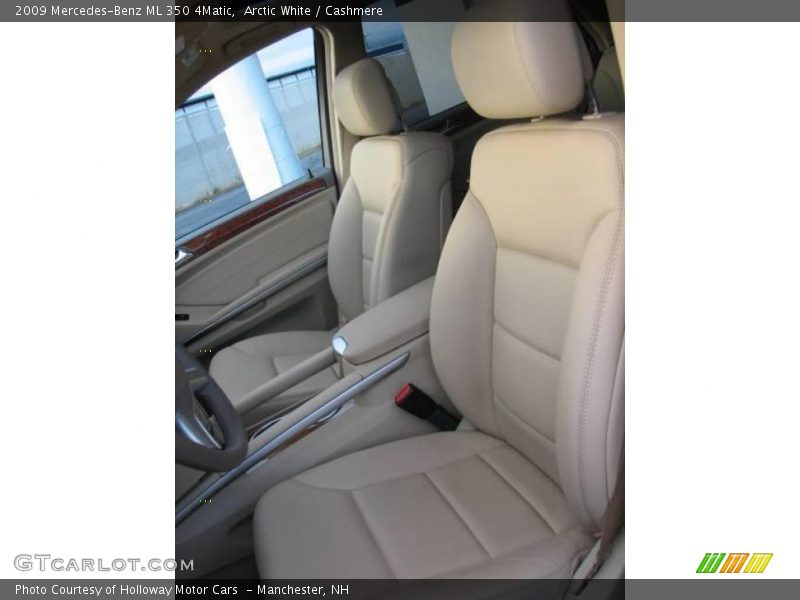 Arctic White / Cashmere 2009 Mercedes-Benz ML 350 4Matic