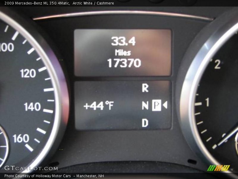 Arctic White / Cashmere 2009 Mercedes-Benz ML 350 4Matic