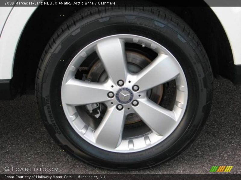 Arctic White / Cashmere 2009 Mercedes-Benz ML 350 4Matic
