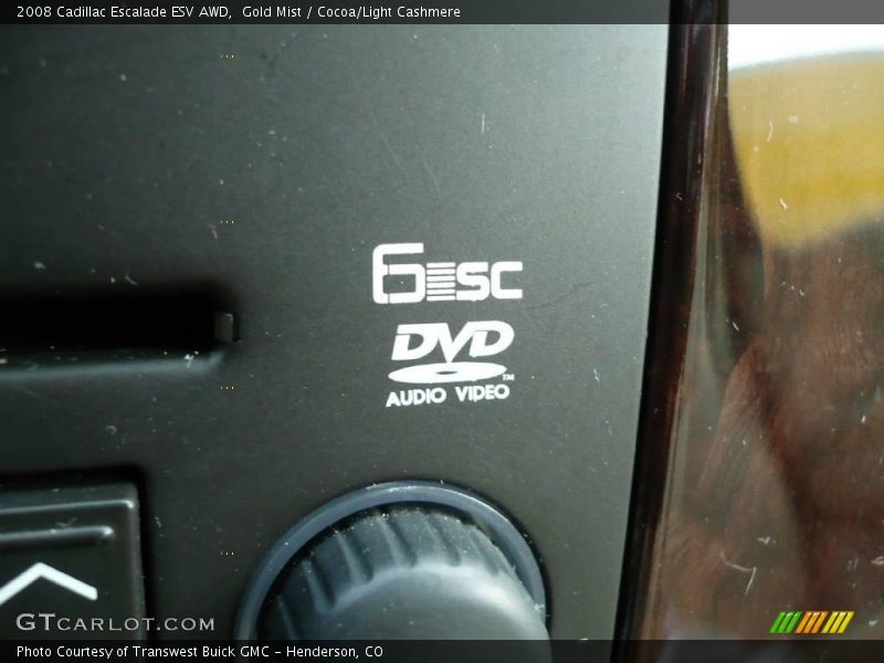 Gold Mist / Cocoa/Light Cashmere 2008 Cadillac Escalade ESV AWD