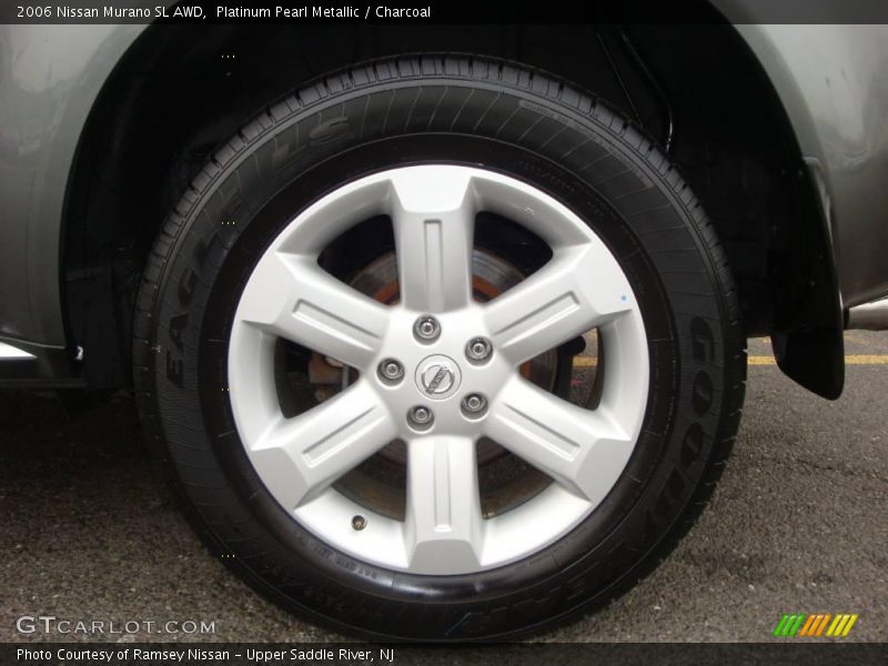 Platinum Pearl Metallic / Charcoal 2006 Nissan Murano SL AWD