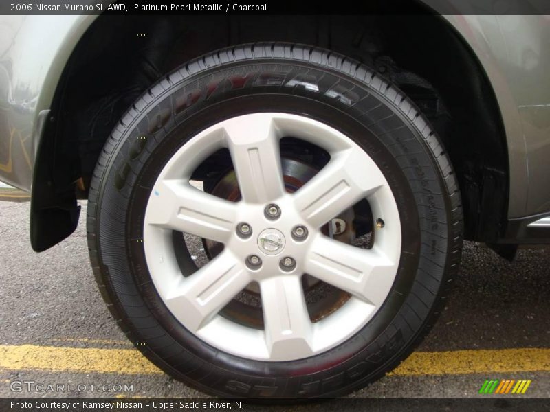 Platinum Pearl Metallic / Charcoal 2006 Nissan Murano SL AWD