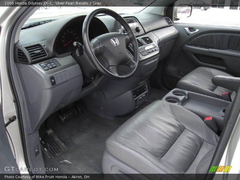 Silver Pearl Metallic / Gray 2006 Honda Odyssey EX-L