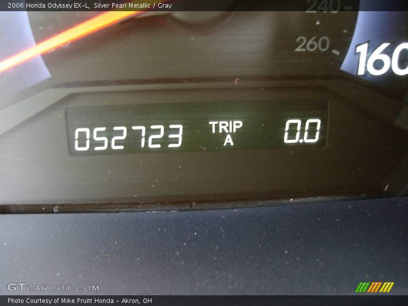 Silver Pearl Metallic / Gray 2006 Honda Odyssey EX-L
