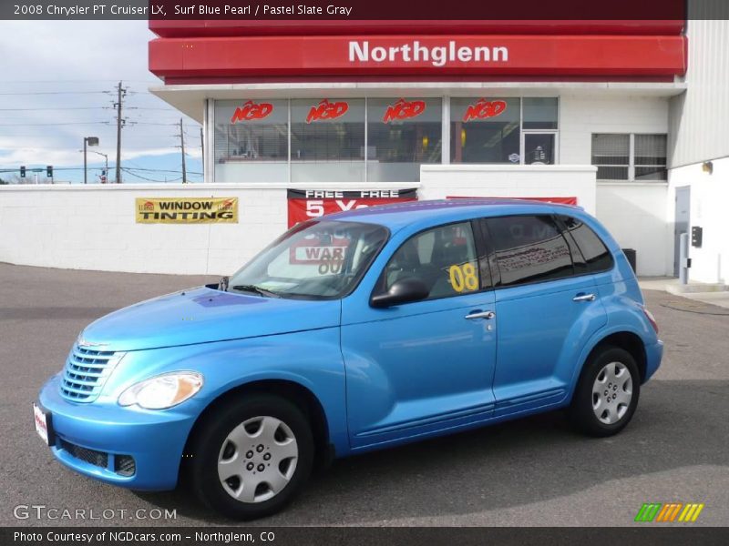 Surf Blue Pearl / Pastel Slate Gray 2008 Chrysler PT Cruiser LX