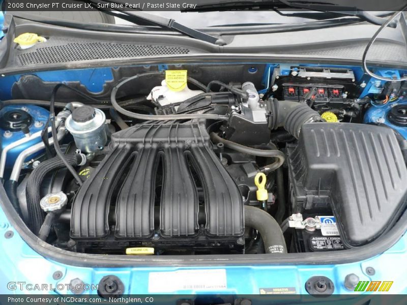 Surf Blue Pearl / Pastel Slate Gray 2008 Chrysler PT Cruiser LX