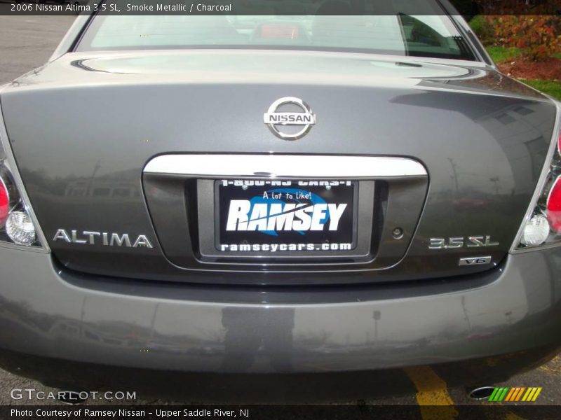 Smoke Metallic / Charcoal 2006 Nissan Altima 3.5 SL