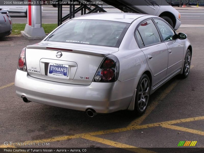 Sheer Silver Metallic / Charcoal/Red 2006 Nissan Altima 3.5 SE-R