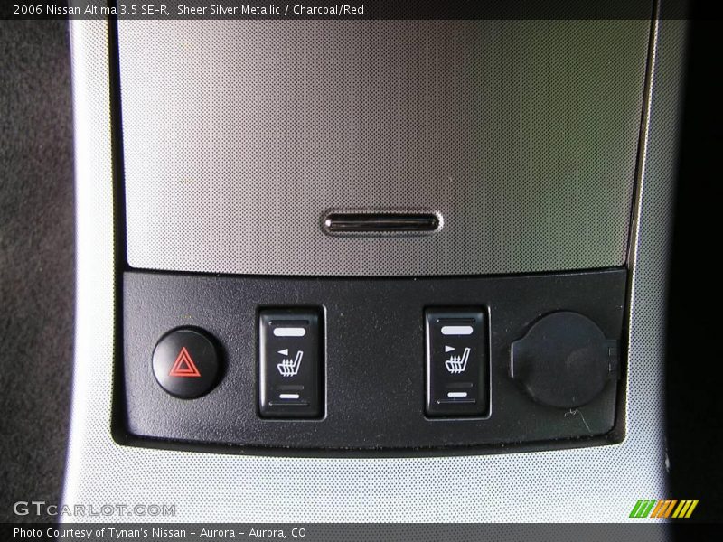 Sheer Silver Metallic / Charcoal/Red 2006 Nissan Altima 3.5 SE-R