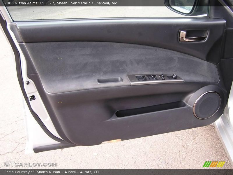 Sheer Silver Metallic / Charcoal/Red 2006 Nissan Altima 3.5 SE-R