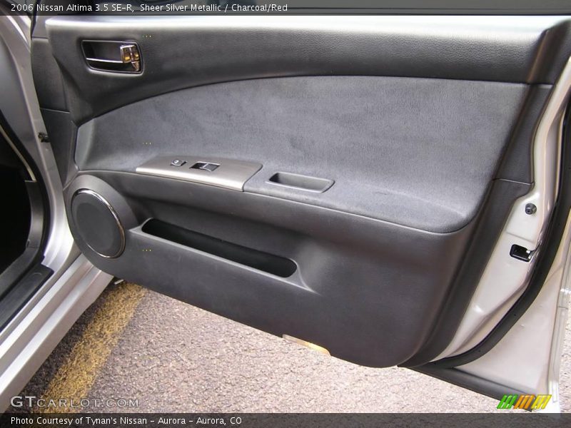 Sheer Silver Metallic / Charcoal/Red 2006 Nissan Altima 3.5 SE-R