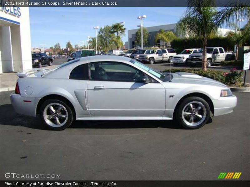 Silver Metallic / Dark Charcoal 2003 Ford Mustang GT Coupe