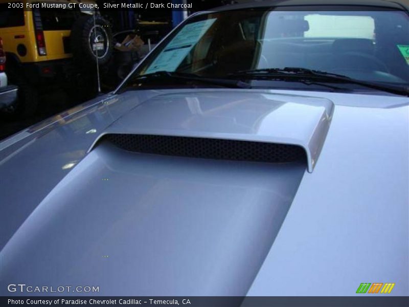Silver Metallic / Dark Charcoal 2003 Ford Mustang GT Coupe