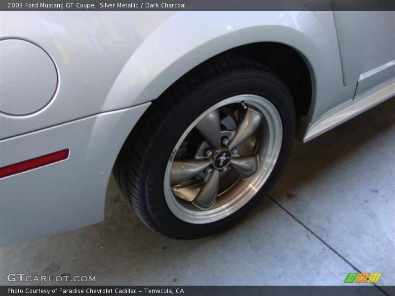 Silver Metallic / Dark Charcoal 2003 Ford Mustang GT Coupe