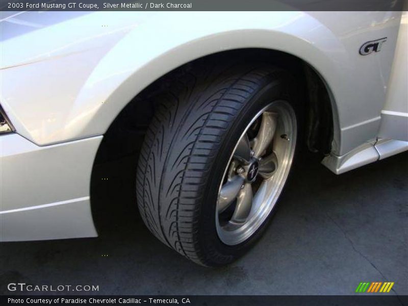 Silver Metallic / Dark Charcoal 2003 Ford Mustang GT Coupe