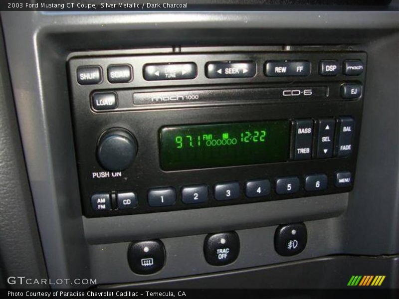 Silver Metallic / Dark Charcoal 2003 Ford Mustang GT Coupe