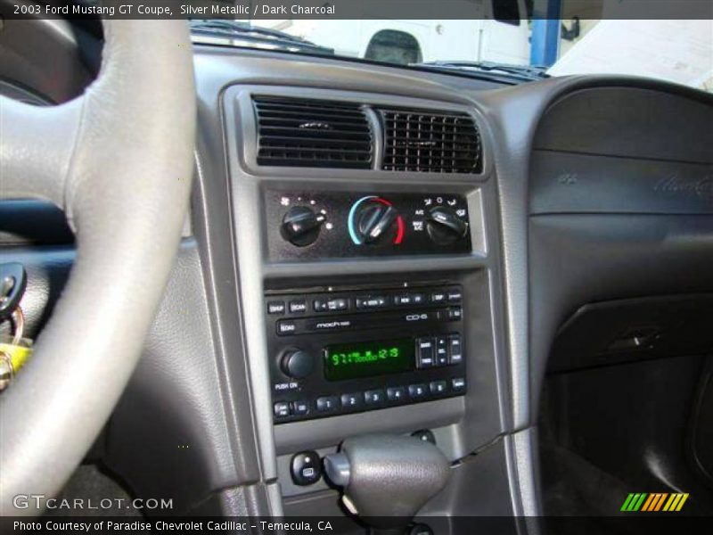 Silver Metallic / Dark Charcoal 2003 Ford Mustang GT Coupe