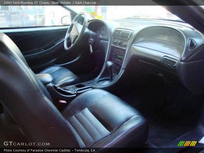 Silver Metallic / Dark Charcoal 2003 Ford Mustang GT Coupe