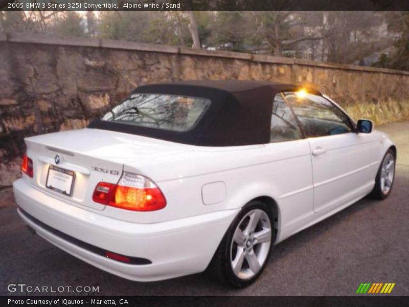 Alpine White / Sand 2005 BMW 3 Series 325i Convertible