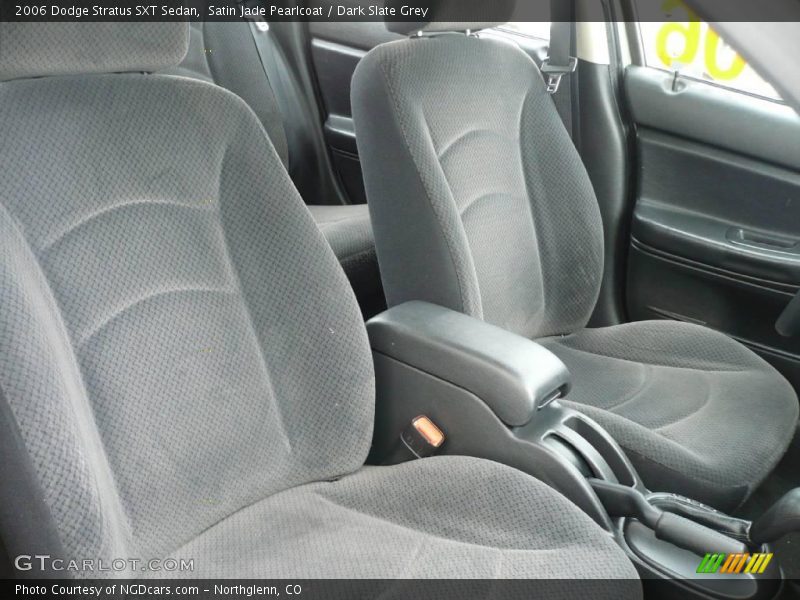 Satin Jade Pearlcoat / Dark Slate Grey 2006 Dodge Stratus SXT Sedan