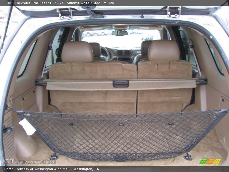 Summit White / Medium Oak 2002 Chevrolet TrailBlazer LTZ 4x4