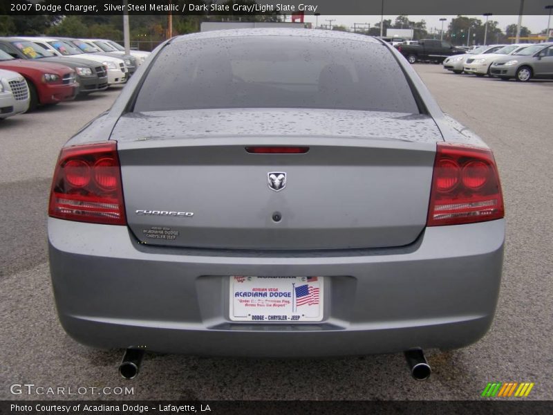 Silver Steel Metallic / Dark Slate Gray/Light Slate Gray 2007 Dodge Charger